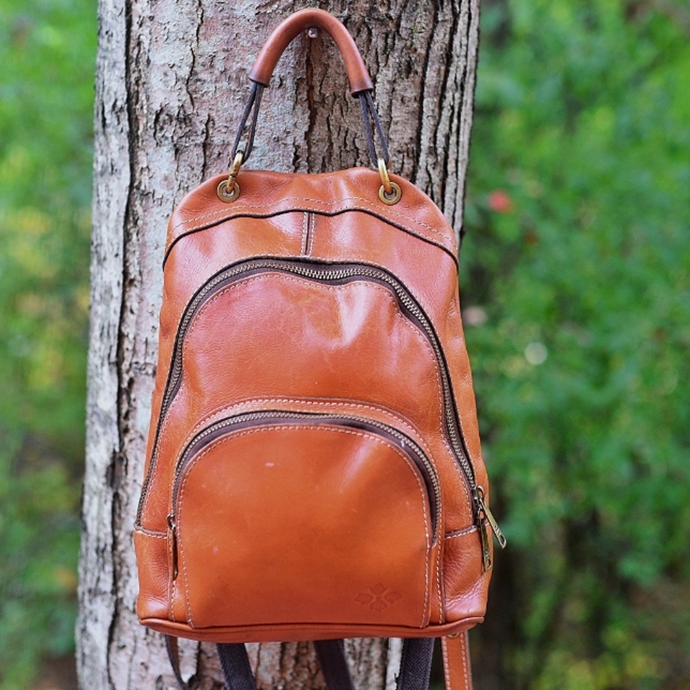 Patricia Nash Heritage Leather Alencon Backpack